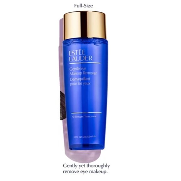 Estee Lauder Gentle Eye Makeup Remover - Oil-Free, Full Size- 3.4 oz, 100 ml-NEW - Picture 5 of 9